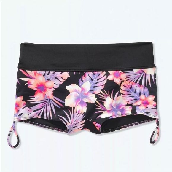 🔥2 FOR 40🔥 Victorias Secret Pink Gym to Swim Ruched Back Shortie - Picture 3 of 6